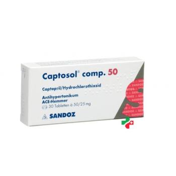 Captosol Comp 50 mg/25 mg 30 tablets